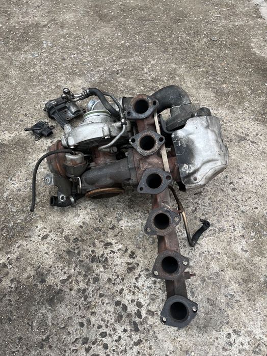 Bmw 740d 535d X5 X6 4.0d N57 F01 F02 турбини пълен комплект