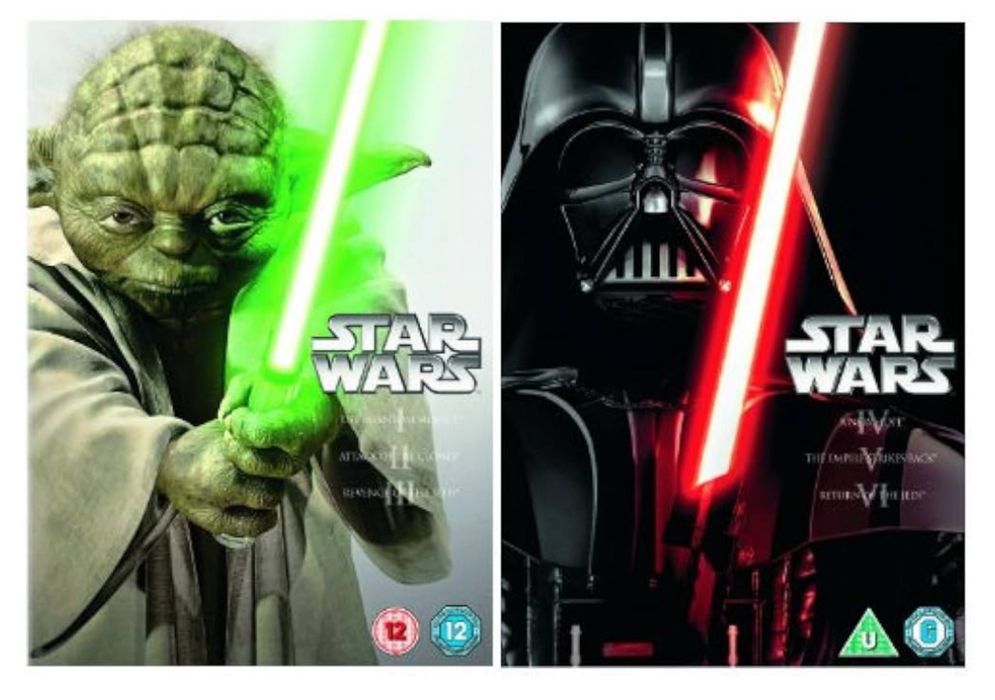 Filme Star Wars Complete Collection 1- 6 DVD Originale