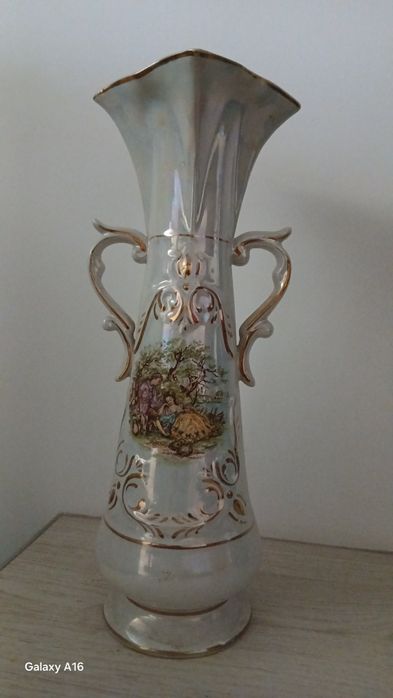 Ваза, фарфор, перламутр