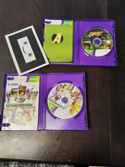 Xbox 360 slim + kinekt + игри