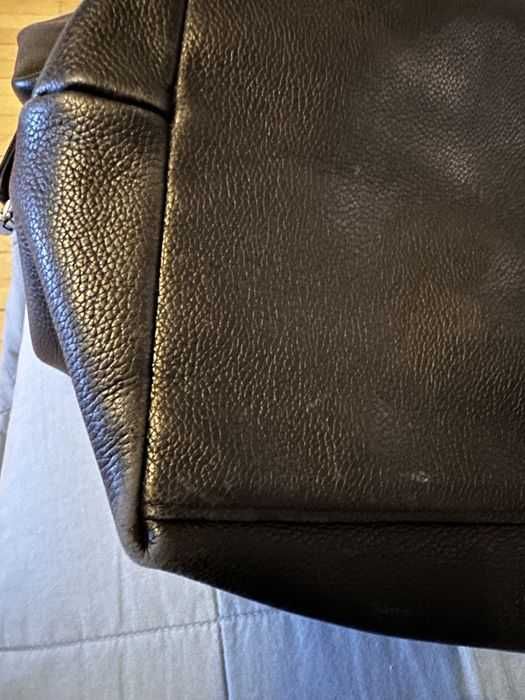 FERRAGAMO/LONGCHAMP Original 100% Кожа Голяма чанта 60/35 см.