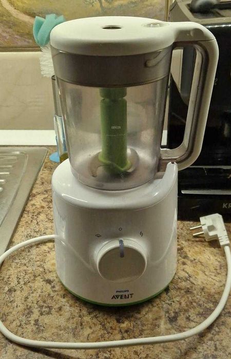 Aparat de gatit cu abur si blender 2 in 1 Philips Avent SCF870/22