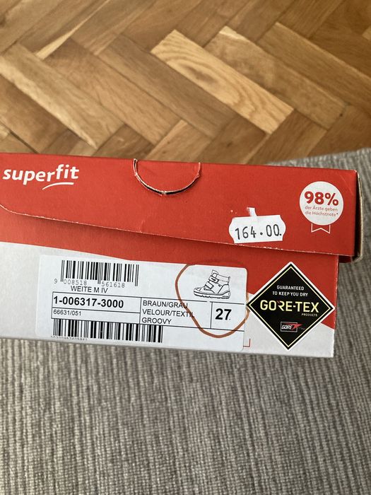 Чисто нови детски ботуши от естествен велур, 27 номер