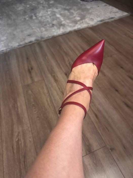 Туфли женские кожанные