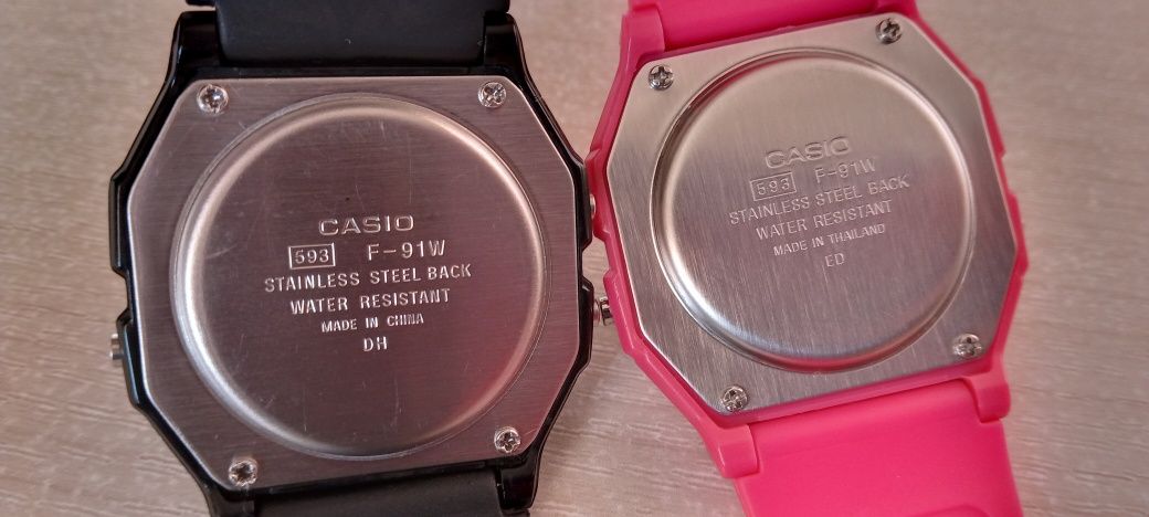 Лот часовници Casio F-91