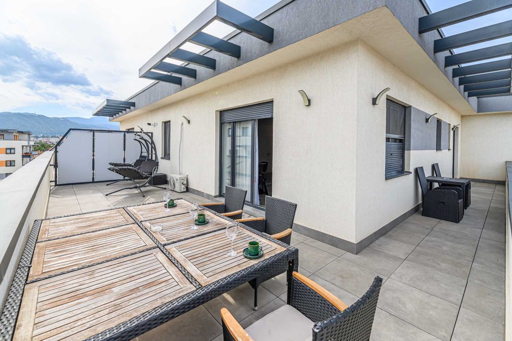 Penthouse 3 camere, terasa