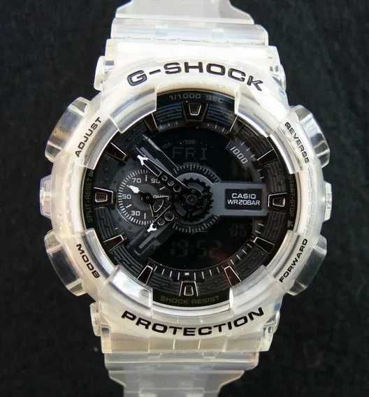 Ceas Sport CASIO G-SHOCK GA-110 TRANSPARENT Superb NOU 2025 !!