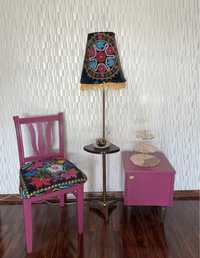 Комплект мебели ,декорированный сюзане.