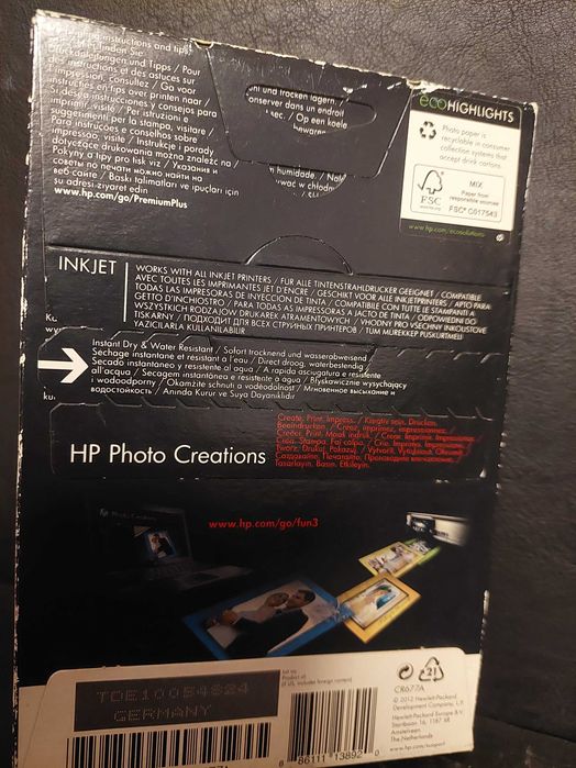 Hârtie foto HP mata si lucioasa