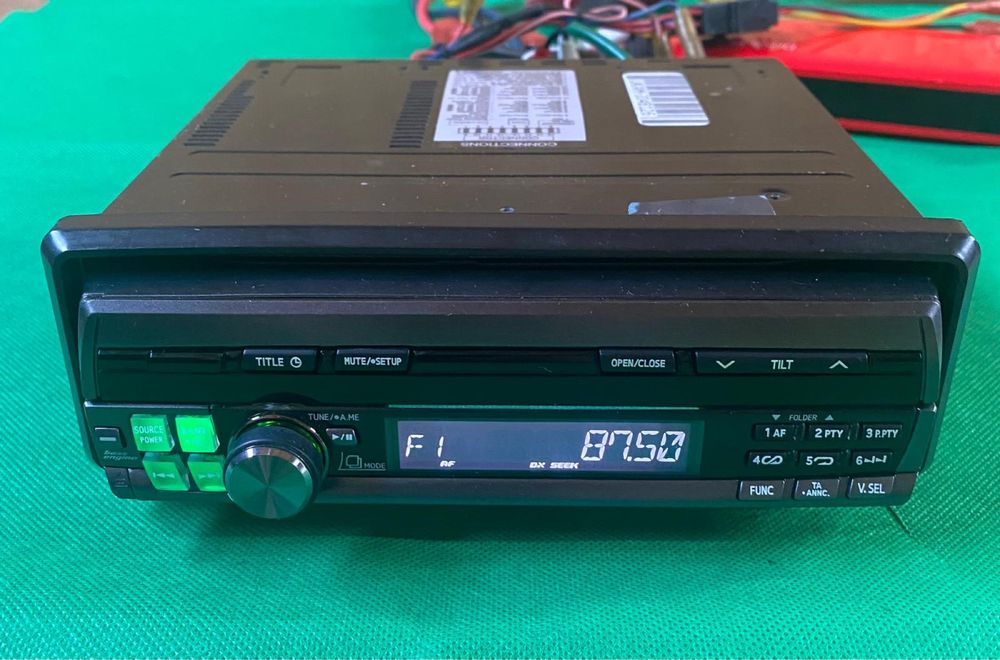 Cd /Dvd player Alpine CVA 1014R adaptor BT-Usb -Nou Raritate