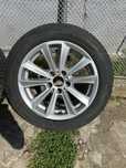 Jante Bmw F10 R17 cu cauciucuri noi de iarna!