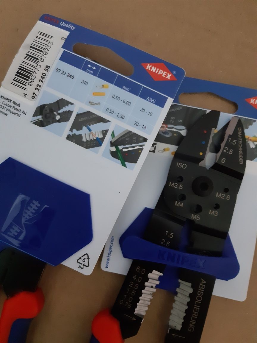 Clește sertizat Knipex 97 22 240