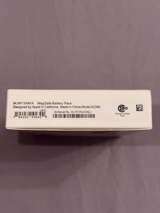 Baterie externa Apple MagSafe Battery Pack
