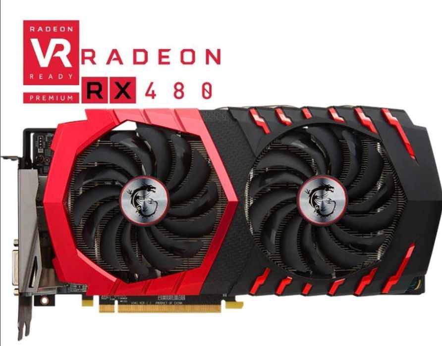 Placa video MSI AMD Radeon RX 480 GAMING X, 8GB GDDR5, 256-bit