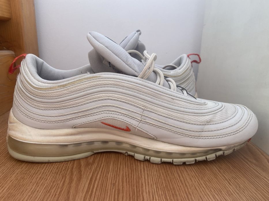 Air max 97 platinum orange