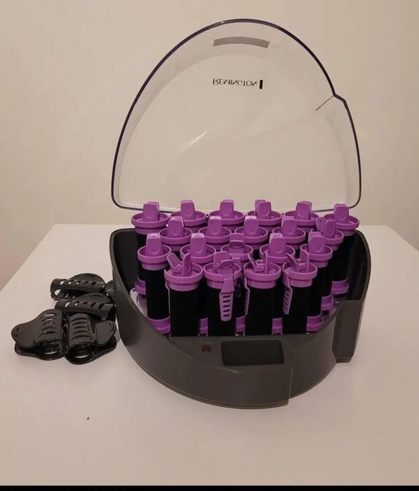 Trusa de bigudiuri electrice Remington, 20 bigudiuri,teflon