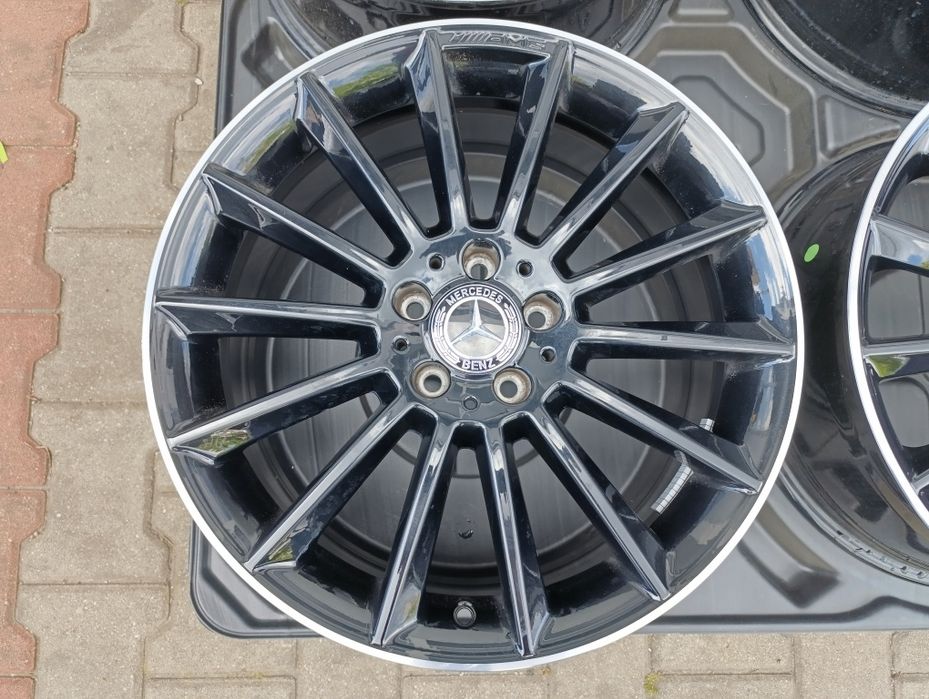 Jante originale Mercedes AMG A class W 177', 19''cu anvelope de iarnă