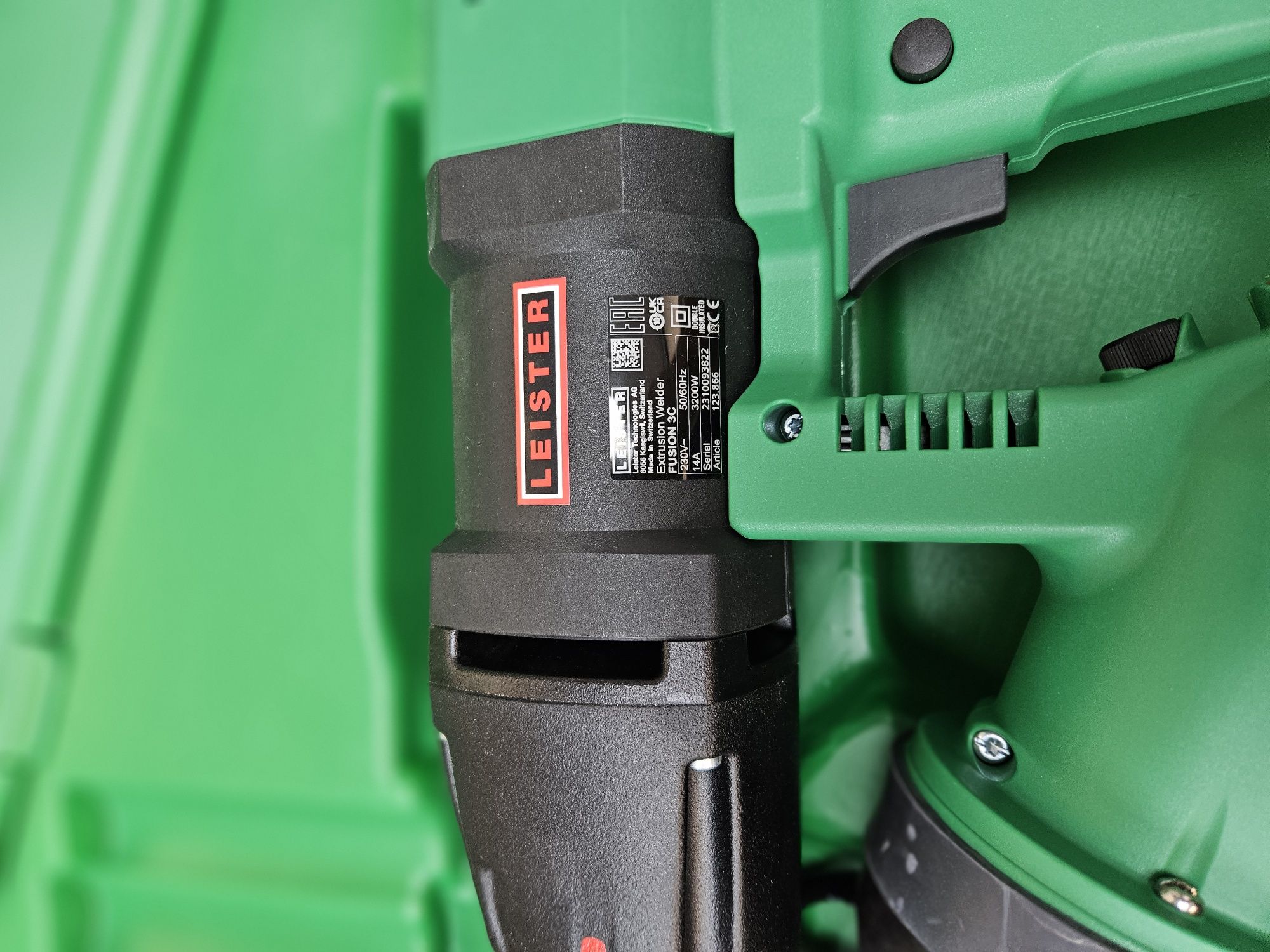 Amanet Vitan 107 Leister Fusion 3 Extruder 3C Cutie Factura Achizitie