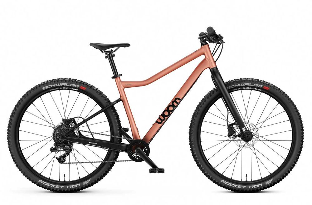 Bicicleta MTB copii woom 6 OFF Black/Copper, NOU