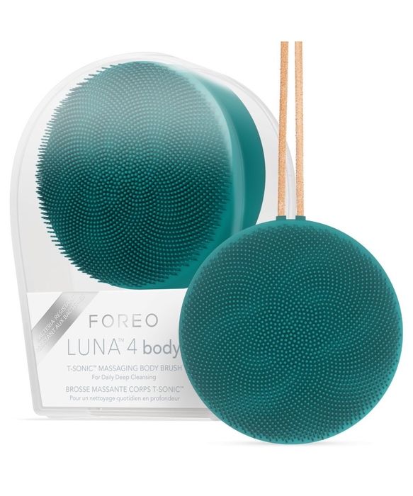Perie de masaj pentru corp, FOREO LUNA 4 body - Evergreen