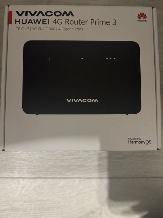 НОВ запечатан РУТЕР HUAWEI Prime 3 / 4G - отключен