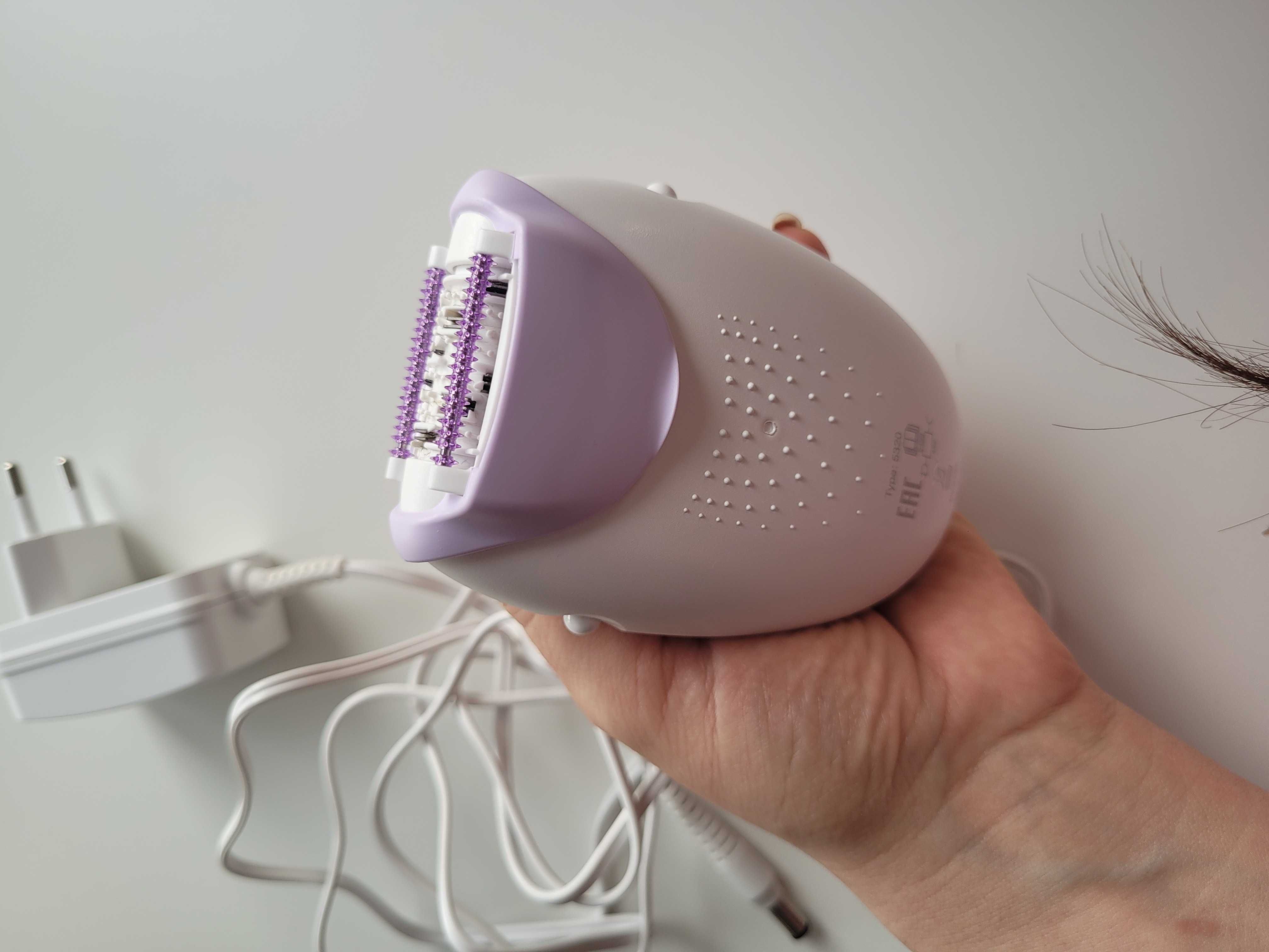 НОВ Епилатор Braun 3170 Purple, 2г гаранция