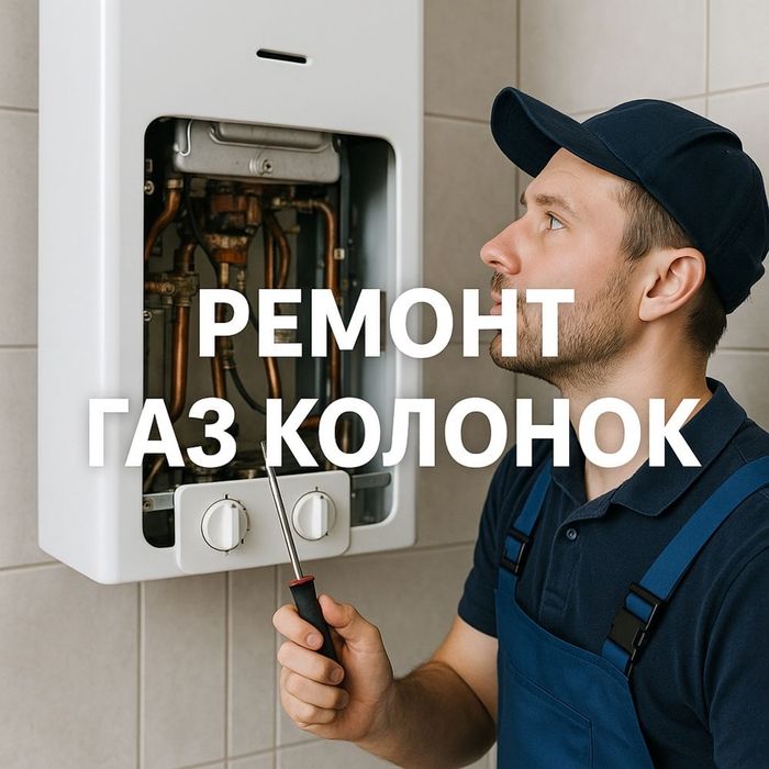 Срочный ремонт газовых колонок, стиральных машин