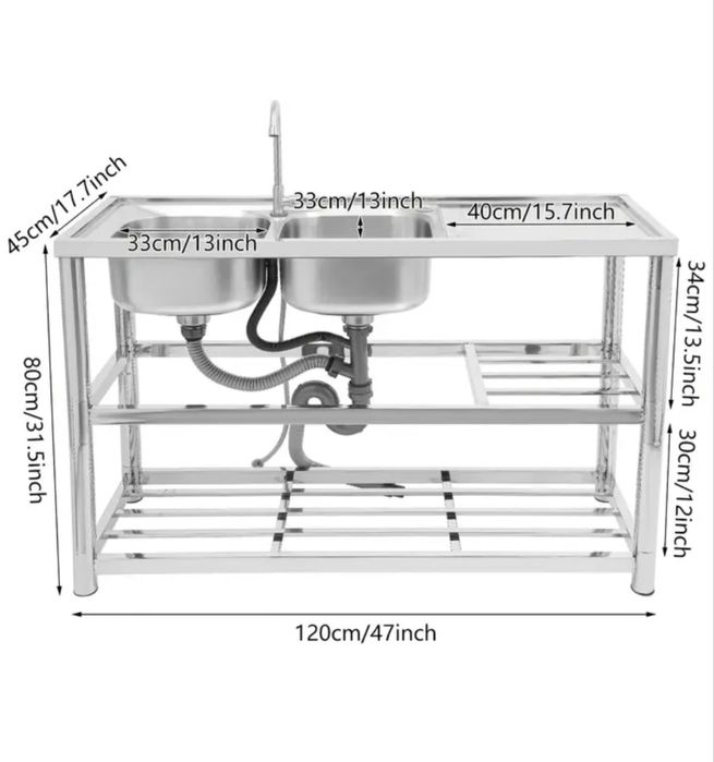 Външни/кухненски мивки нераждавейки