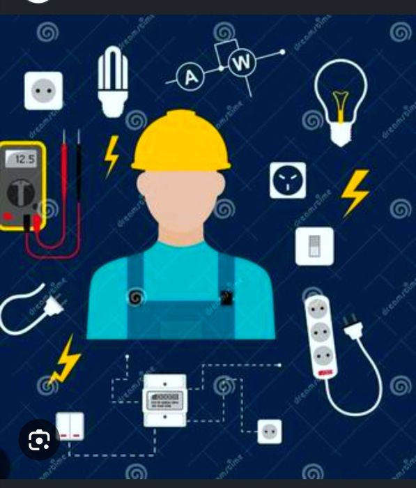 Услуги элекрика, электр жұмыстары