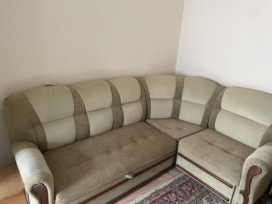 Диван угловой с креслом 240x180