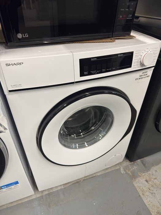 Maşină de spălat rufe Sharp ES‑NFB7141WD