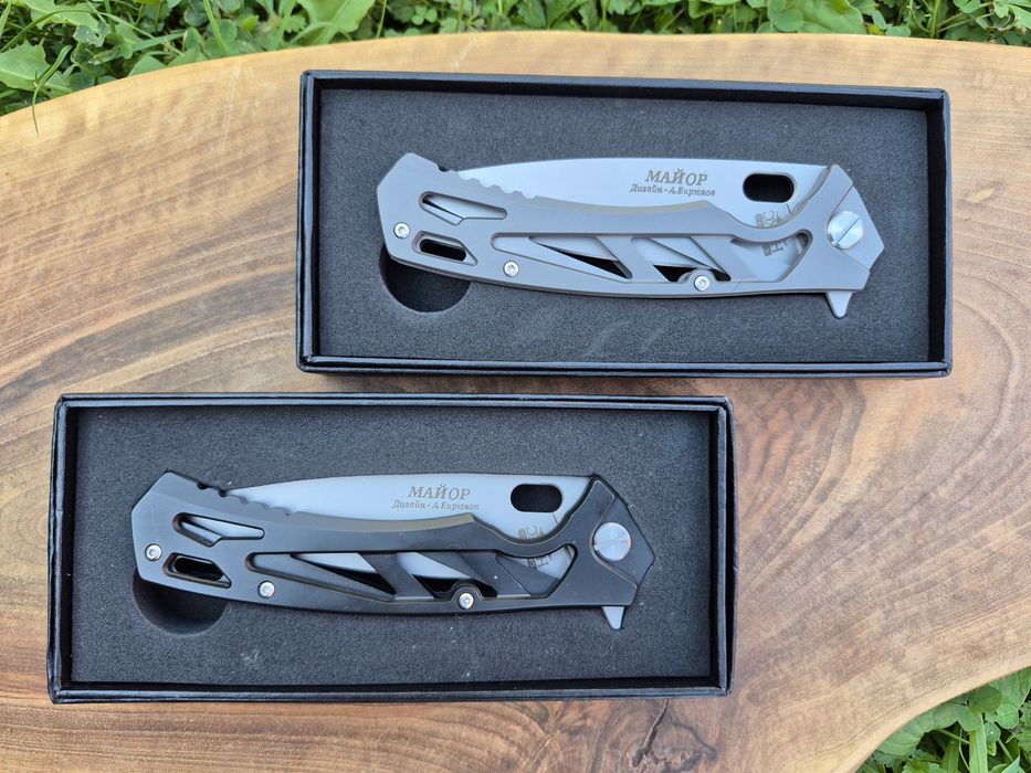 Руски сгъваем нож НОКС МАЙОР нов модел