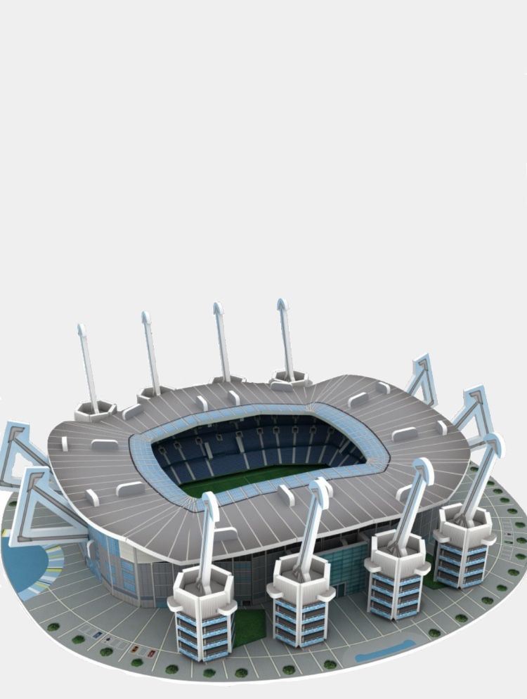 Uzum market JUSTSHOP: 3D пазл-конструктор Barcelona Real madrid Juvent