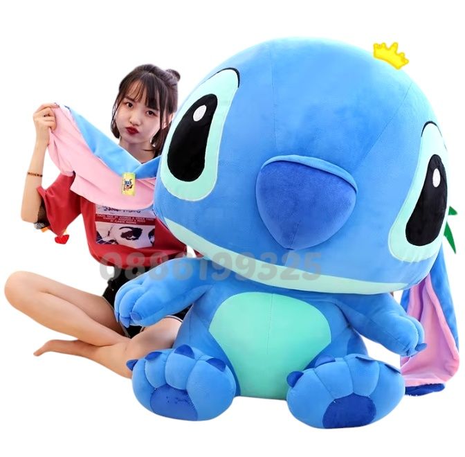 Голям плюшен Стич от 100см до 140см Гигантски плюшен Стич Lilo Stitch