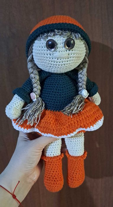 Плющевая мишка и божьякоровка