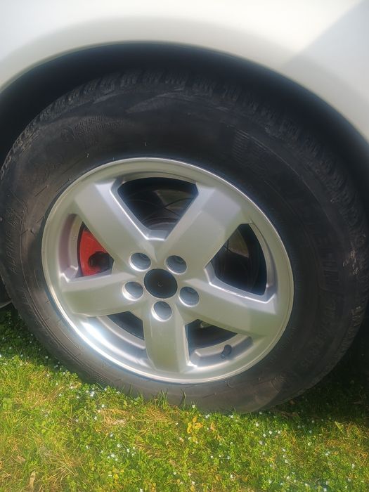 джанти със зимни гуми.