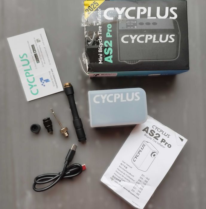 Мини електрическа помпа за велосипед Cycplus AS2