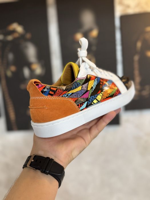 Adidasi Barbati Christian Louboutin Multicolor!