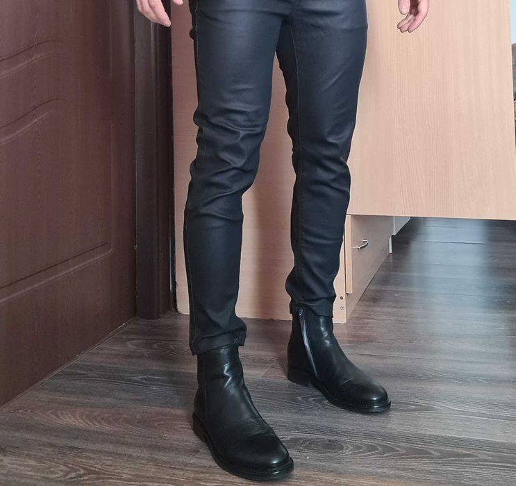 Ghete Chelsea din Piele-NOI