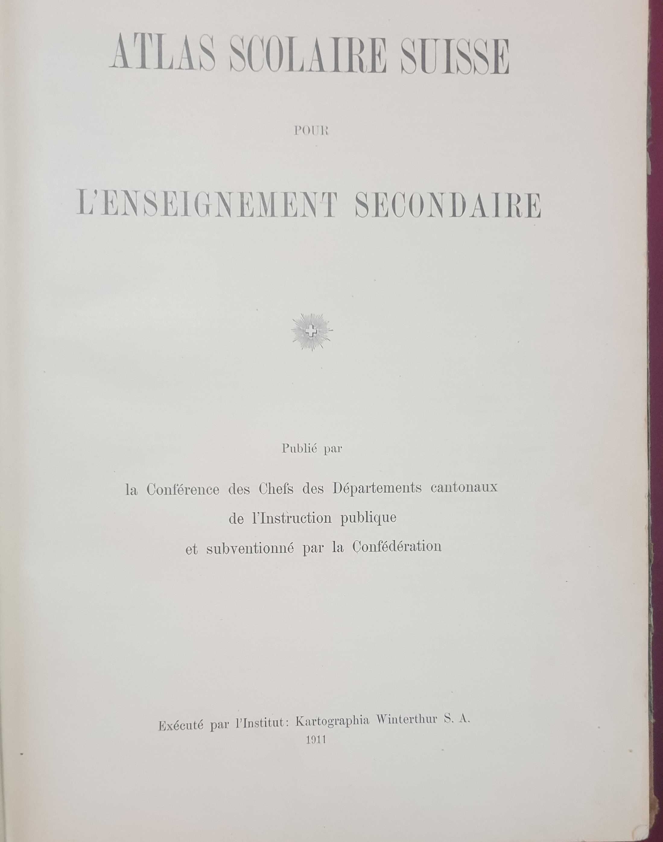 Атлас на света от 1911та година