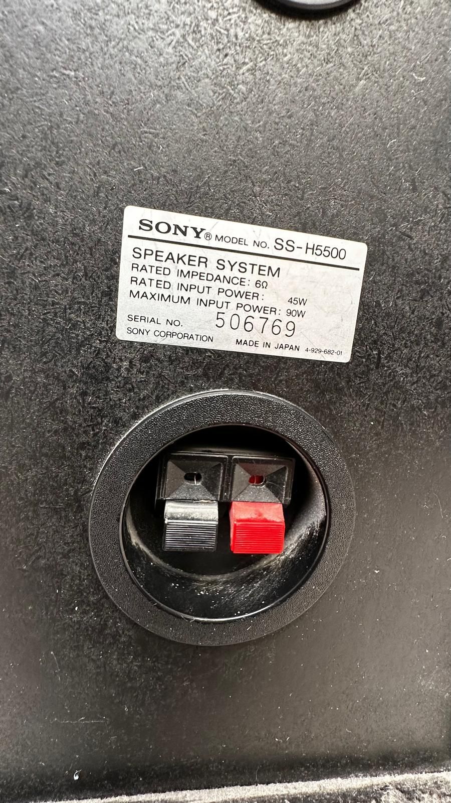 Sony SS-h5500 originale