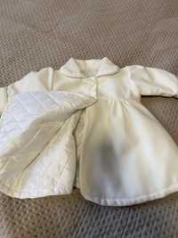 Palton elegant , ideal botez, 6-9 luni