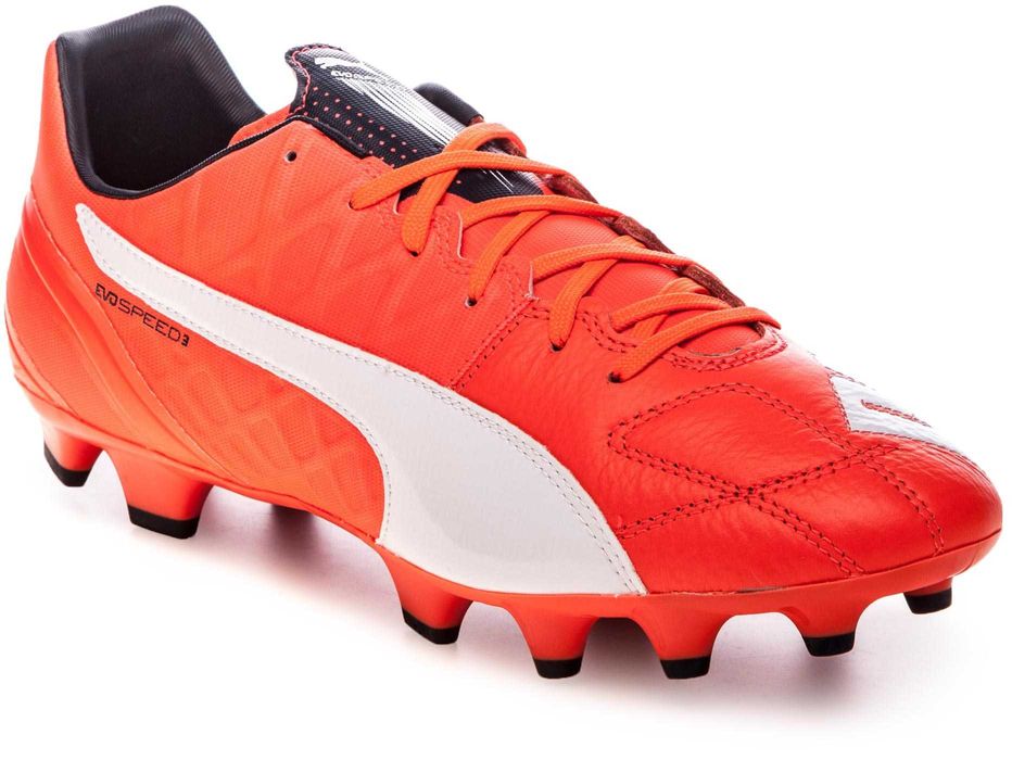 Ghete fotbal Puma evoSPEED 3.4 FG originale, din piele, marime 42, NOI