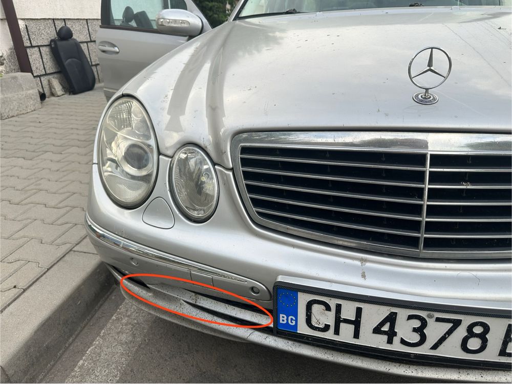 Mercedes W211 на части