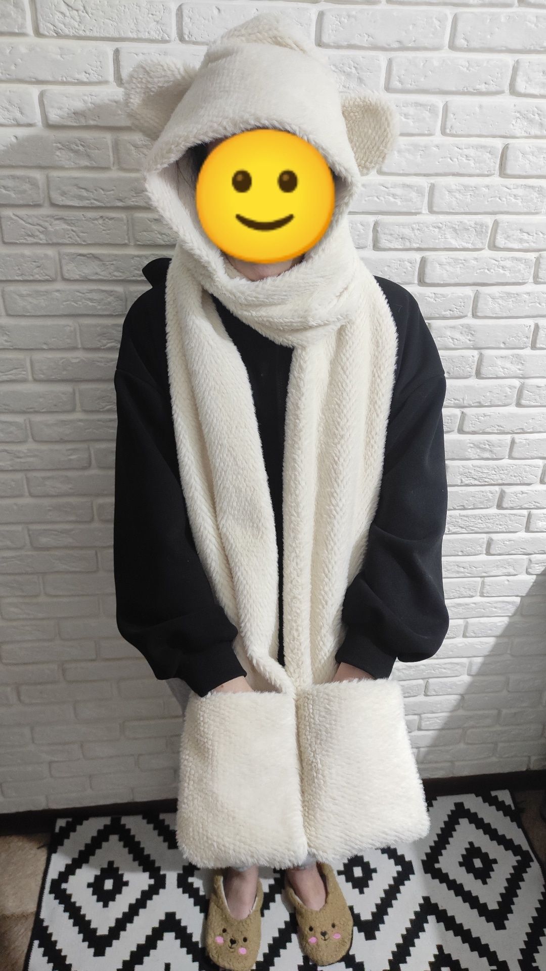 Продам шапку с ушками 3в1