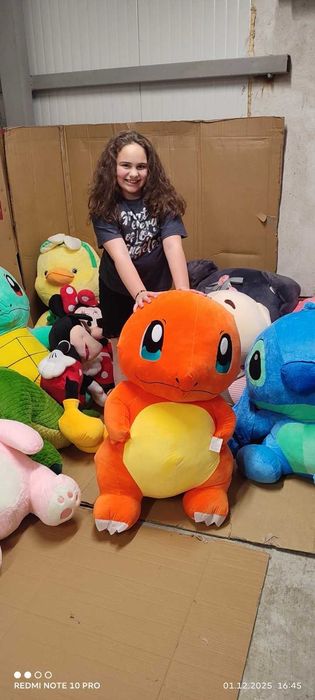 Големи плюшени играчки