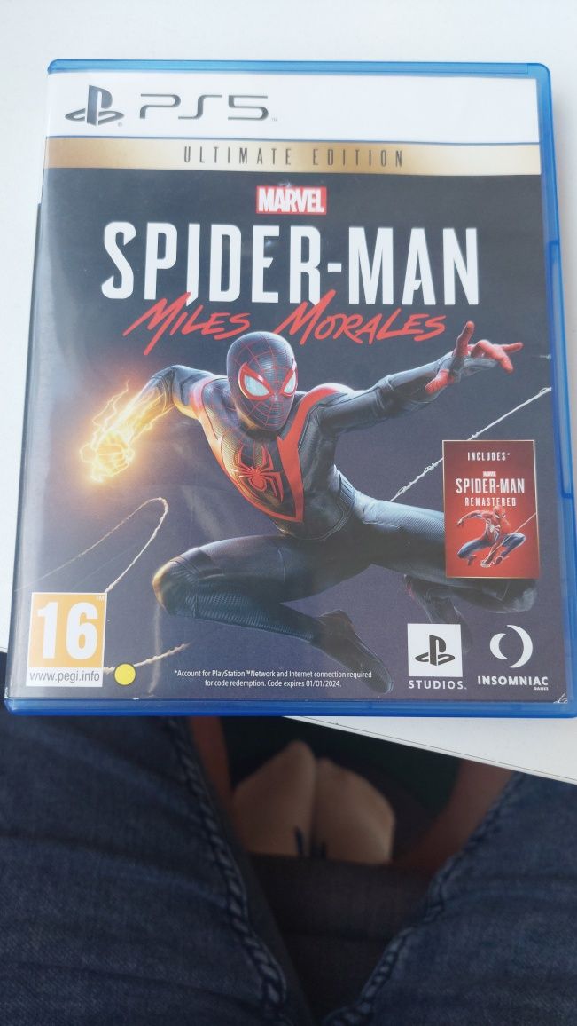 игра Spider man  ps5