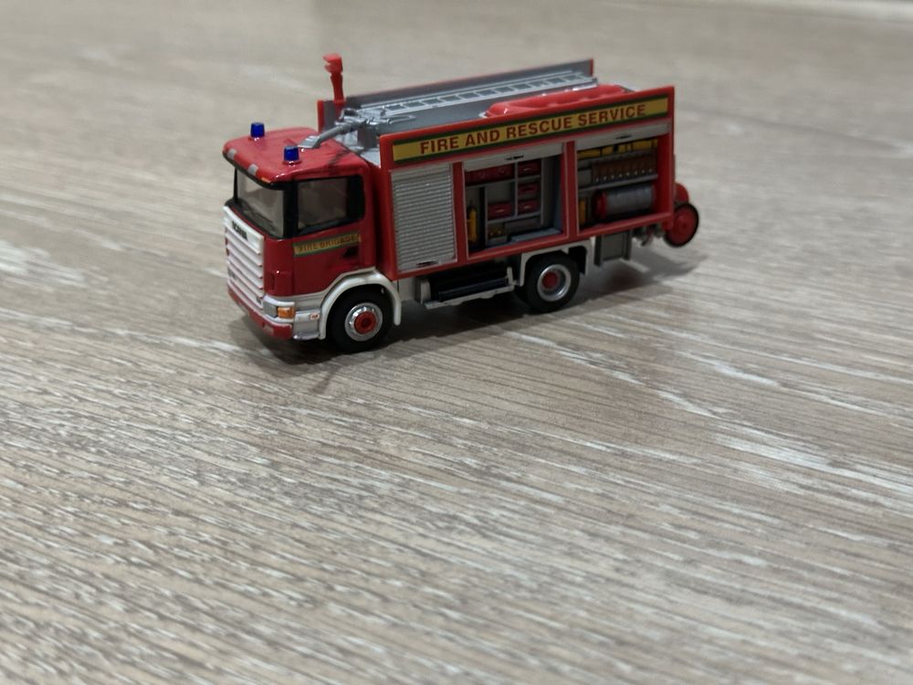 Macheta metalica Cararama SCANIA  Pompieri 1:87