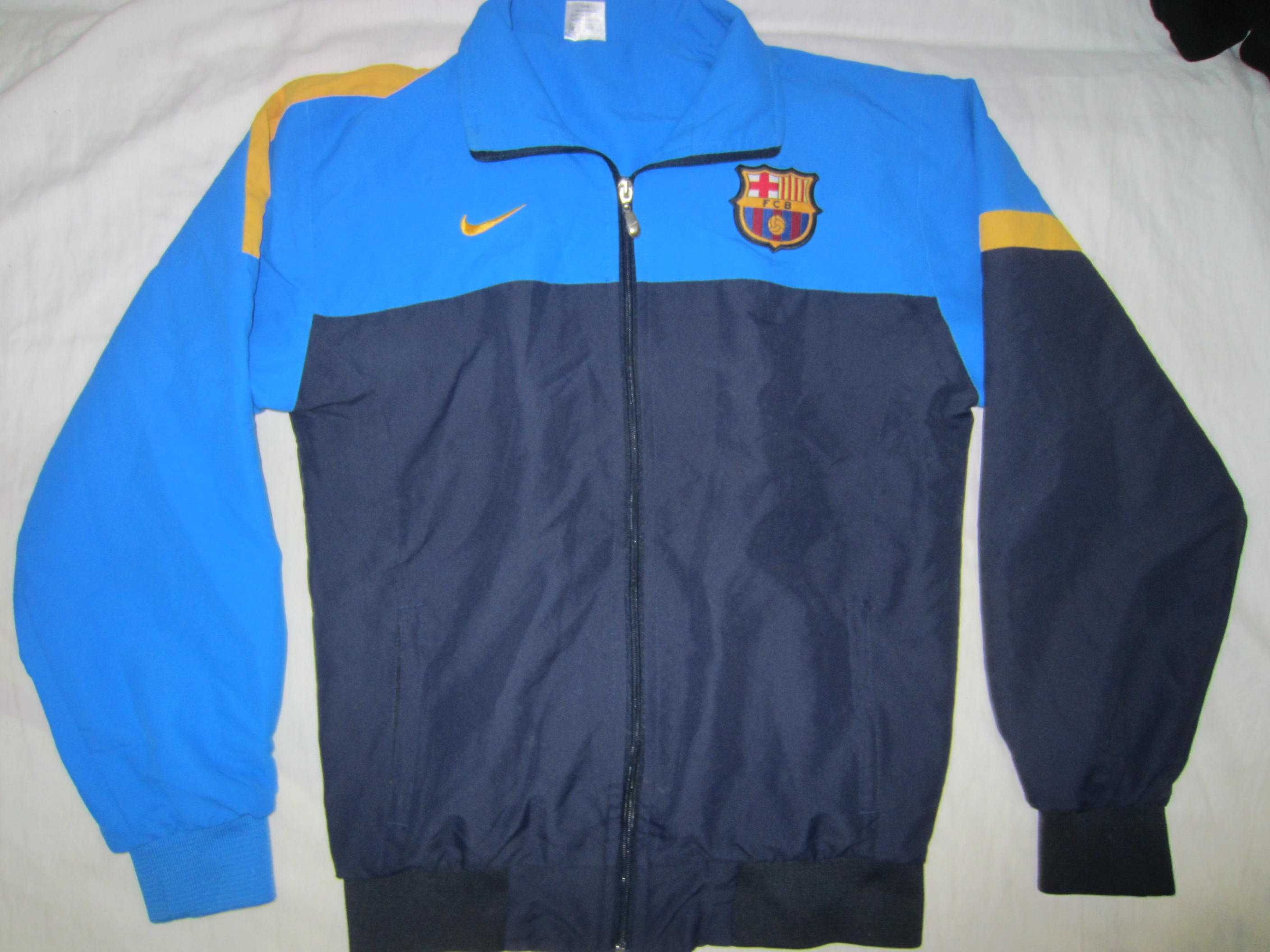 Bluza trening Nike Barcelona, junior-mas.176, Bumbac, stare f. buna