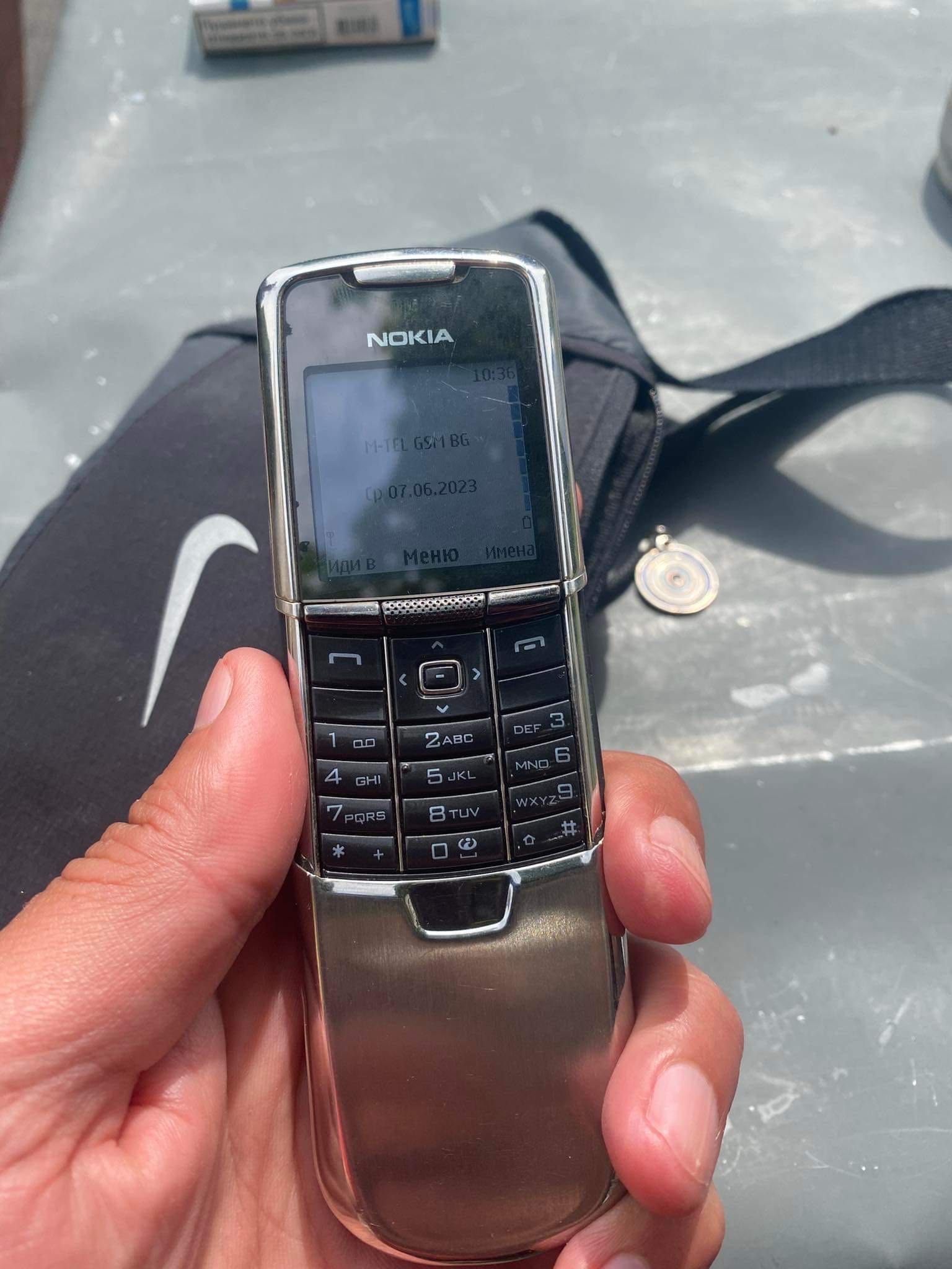 Nokia 8800 - Smartphone Special Edition Titanium Silver